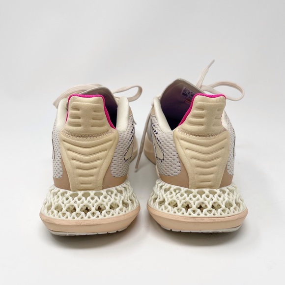 Adidas 4DFWD Pulse Running Shoes Ivory Mesh Lace Up Lightweight Sneakers Sz 6.5 - Picture 4 of 10